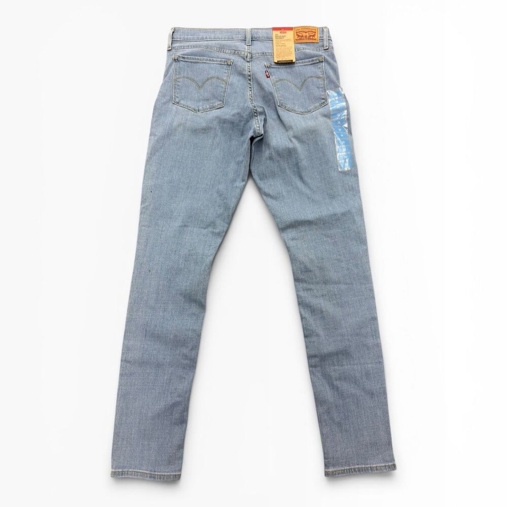 Levis WOMENS SIZE 10 MEDIUM W30 L30 311 Shaping Skinny Jeans Light Wash - Picture 2 of 8